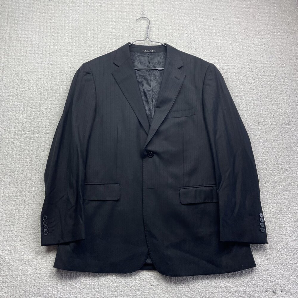 Giorgio Valentini Blazer Mens 42R Wool Gremmotex Super 150s Made Italy Sport